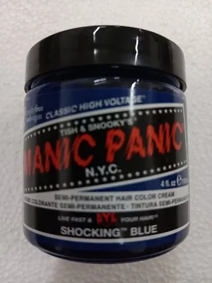 Manic Panic Classic High Voltage Semi-Permanent Hair Dye SHOCKING BLUE FREE SHIP • $11.49