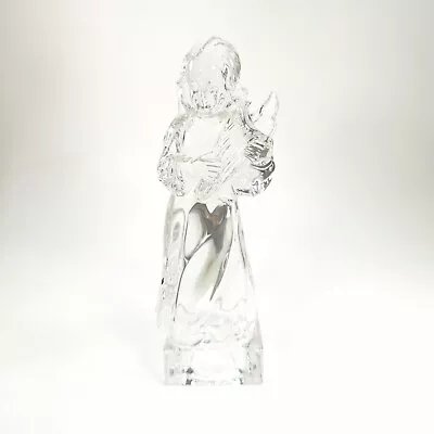Mikasa Angelic Harp Angel Hearld Collection Figurine Full Lead Crystal • $24.88