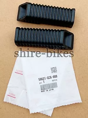NEW GENUINE Honda Foot Peg Rubbers (Pair) For NCZ50 MOTOCOMPO (50621-GC6-000) • $31.57