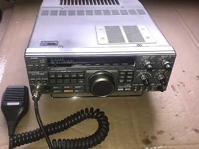 KENWOOD TS-440S 100W HF Ham  Transceiver ATuner Mic Original W/Cable Working • $480