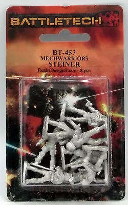 Battletech BT-457 Steiner (MechWarriors) House Trooper Pilot Security Miniatures • $22.99