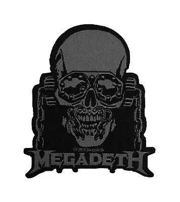 Megadeth Rattlehead CUT OUT Woven Sew On Battle Jacket Patch - Licensed 089-5 • $6.50