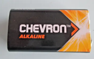 9V Battery 9Volt Alkaline Battery CHEVRON  EXP 01/2027 • $4