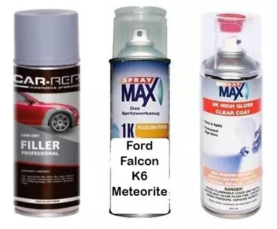 Auto Touch Up Paint Ford Falcon K6 Meteorite Plus 2k Clear Coat & Primer • $109.99