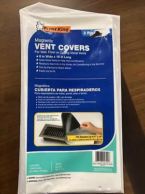 Frost King 3pack-white Magnetic Vent Covers 8''x 15'' • $12