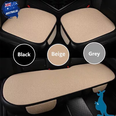 Canvas Car Seat Cushions Front Rear Seat Lined Protector Cover For Volkswagen AU • $27.55