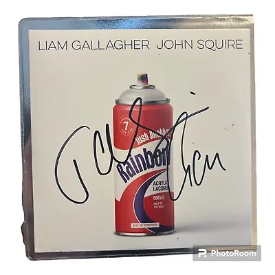 Liam Gallagher John Squire Signed 7 Inch Vinyl With Photo Proof And Coa  • £299