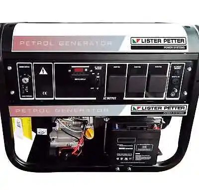 LPP6.0RE (FPG8800E2) Lister Petter Petrol Generator 6.0kVA 50Hz • $1305.30