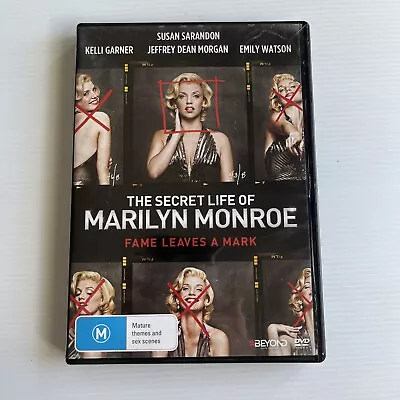 The Secret Life Of Marilyn Monroe - Fame Leaves A Mark : Region 4 DVD • $7.50