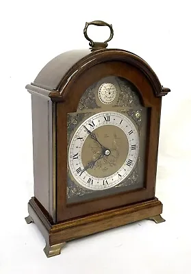 Antique Style ELLIOTT LONDON Mahogany Mantel Bracket Clock Retailed DENT LONDON • $367.14