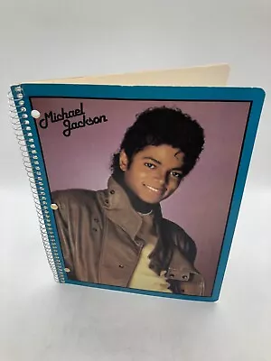 80s Michael Jackson Spiral Notebook • $7.28