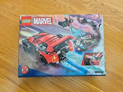 LEGO Marvel Miles Morales Vs. Morbius Toy Car Set 76244 **NEW** • £17.99