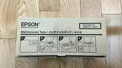 Genuine Epson Maintenance Tank C12c890191 Pxmt2 Stylus Pro 4000 7800 9800 New • $28