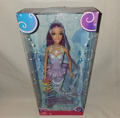 Barbie Fairytopia Mermaid Purple Mariposa Doll 2007 Mermaidia Mattel NEW • $59.99