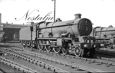 Railway Negatives X4 Old Oak Common Castles & Halls 5093 - 5025 - 7911 - 6970 • £5