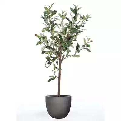 Emerald Artificial Olive Mini Tree Fake Decoration Plant Outdoor Indoor Garden V • £44.99