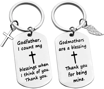£9.84 • Buy Godparents Gifts From Godchild Christening Gifts For Godmother Godfather First