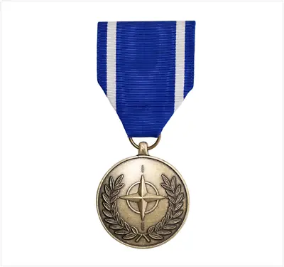 Genuine U.s. Full Size Medal: Nato Medal • £16.82