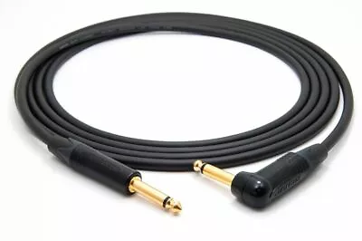 MOGAMI 2524 GUITAR CABLE  SINGLE ANGLED GOLD SERIES 4' 4 Ft. • $26.95