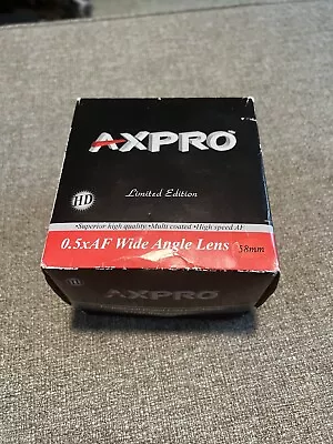 Axpro 58mm 0.5x Af Wide Angle Lens With Macro. • $850