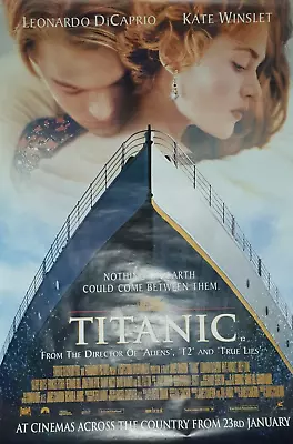 2 X TITANIC (1997) UK Giant Subway Posters – Good Condition  • $149.99