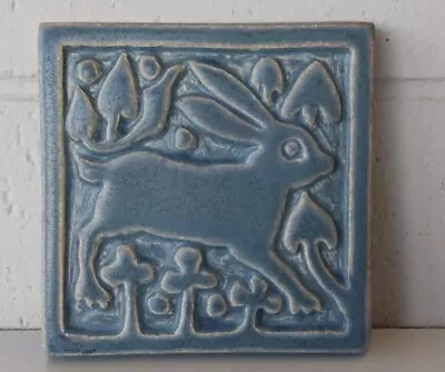 Motawi Tileworks Ann Arbor Mi Arts & Crafts Pottery Medieval Rabbit 5.75  Tile • $68