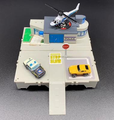 £4.99 • Buy Micro Machines Vintage Galoob Travel City Police Set + Chopper & Cars Bundle