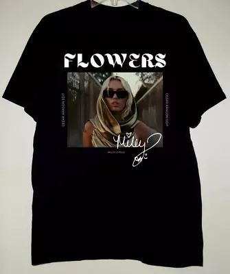 Miley Cyrus - Flowers Album Music Tee Unisex T-Shirt All Size • $19.99