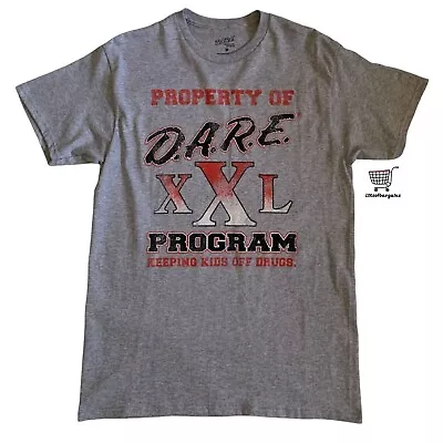 D.A.R.E Property Of Dare Program Keeping Kids Off Drugs T-Shirt Adult Men's Sz M • $25