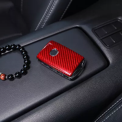 Red Real Carbon Fiber Car Remote Key Shell Case Cover For Mazda MX-5 Miata 16-23 • $102.19