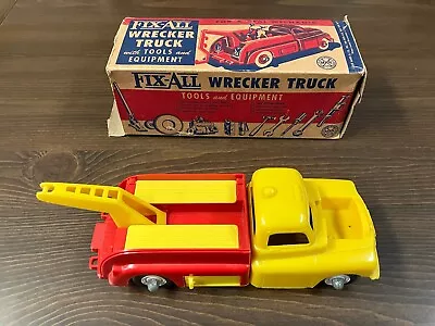 Vintage Marx Plastic Fix-All Wrecker Truck With Box Not Complete • $34.99