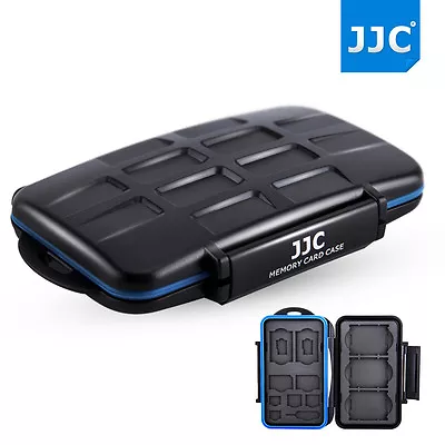 JJC Water-resistant Memory Card Case For 2SD+3XQD+2MSD+2SIM+2Micro SIM+2Nano SIM • $13.99