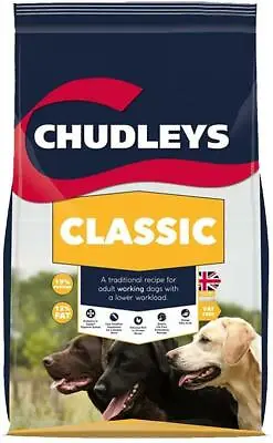 Chudleys Classic Dog Food All Natural Blend Pet Feeding Adult Working 15kg • £27.76