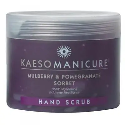 KAESO BEAUTY MULBERRY & POMEGRANATE SORBET HAND SCRUB - 450ml • £12.25