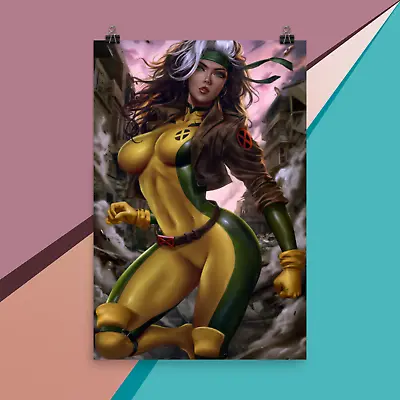 Sexy Rogue X-men Comic Art Poster Premium • $44