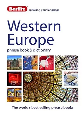 Berlitz: Western Europe Phrase Book & Dictionary: Danish Dutch F... By Berlitz • £11.99