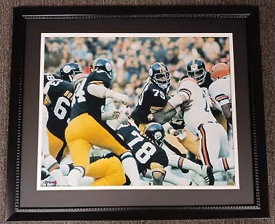 Steel Curtain Pittsburgh Steelers 20x24 Framed Photo • $99.99