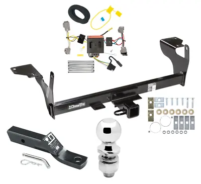 Trailer Tow Hitch For 10-17 Volvo XC60 Complete Package W/ Wiring & 2  Ball • $316.07