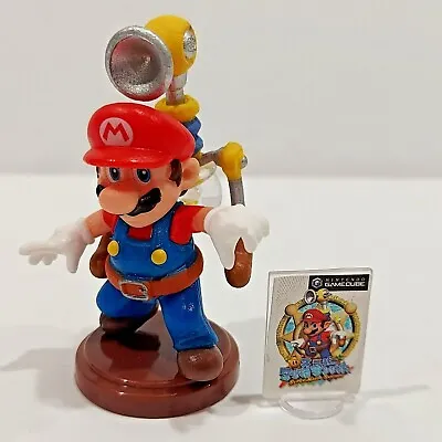 Super Mario Sunshine 2  FLUDD Pump Mario Choco Egg Mini Figure Gashapon Furuta • $27.50