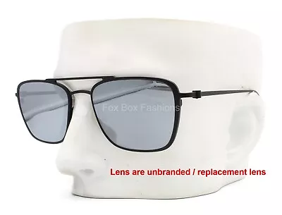 Maui Jim EBB & Flow MJ 542-2M Sunglasses Matte Black Titanium Mirror Polarized • $119.50