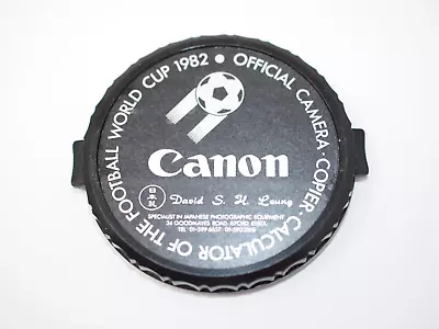 Canon 52mm Front Lens Cap - World Cup 1982  • £8.99