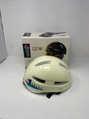 Rare Vintage TROXEL CORONADO  Bicycle Helmet  White Size Youth L/xl 1993 • $20