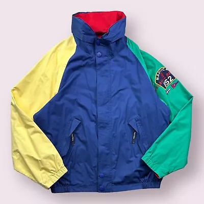 Vintage Men’s Nautica J-Class Competition Jacket Full Zip 90s Size L • $49.95