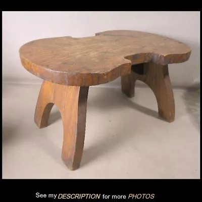  Unusual 1900-1915 Oak Violin Shaped Footstool Arts And Crafts • $135