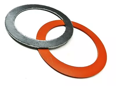 3-1/2  Gasket Set Silicone Rubber & Graphite For Vacuum Casting Perforated Flask • $25.95