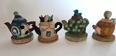 Tetley Tea Miniature Collectables X 4 Teapots Tetley GB Limited 1996 • £5.99