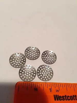 10x EVERLASTING 15mm SMOKING SCREENS PIPE BOWL HONEYCOMB STAINLESS STEEL CONCAVE • $14.99