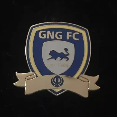 £3.85 • Buy Guru Nanak Gurdwara Fc Non League Football Pin Badge