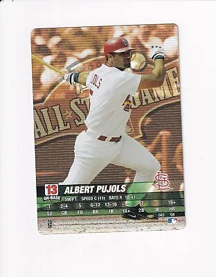 2004 Mlb Showdown All-star Game Foil Albert Pujols • $2.50