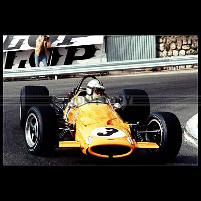 1968 Mclaren M7a Denny Hulme Gp F1 Grand Prix Photo A.007714 Mclaren M7a • $11.89